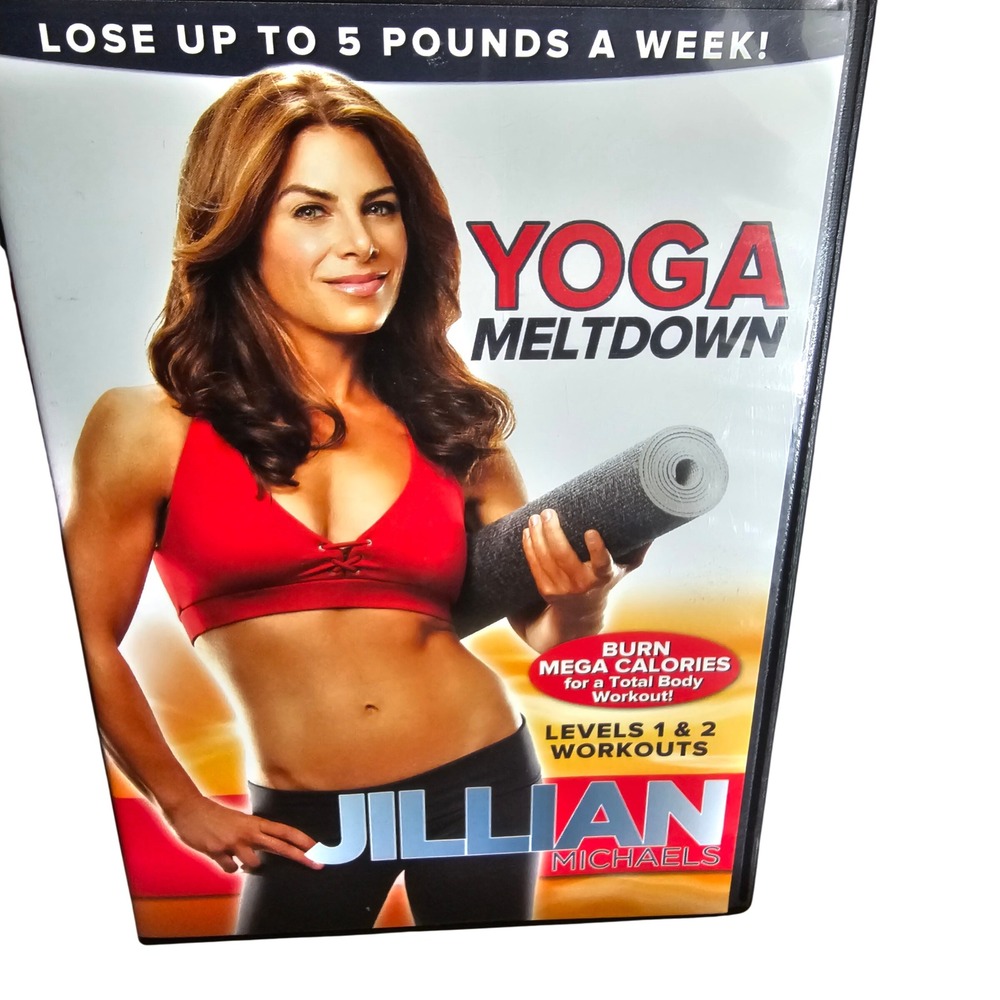 Jillian Michaels Yoga Meltdown DVD Levels 1 & 2 Fitness Workout Lionsgate 2010